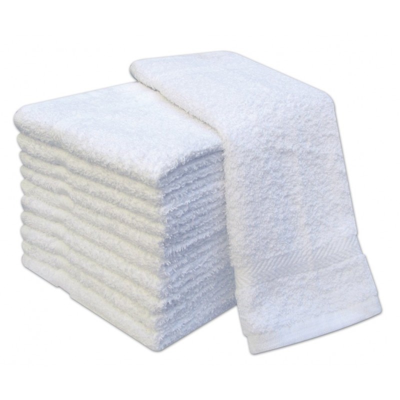 Face Cloth Towel 50cm x 96cm White-800x800