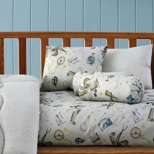 7-PCs-Baby-Cot-Set-With-Waterproof-Sheet-Fly-Zone-Apricot-9554